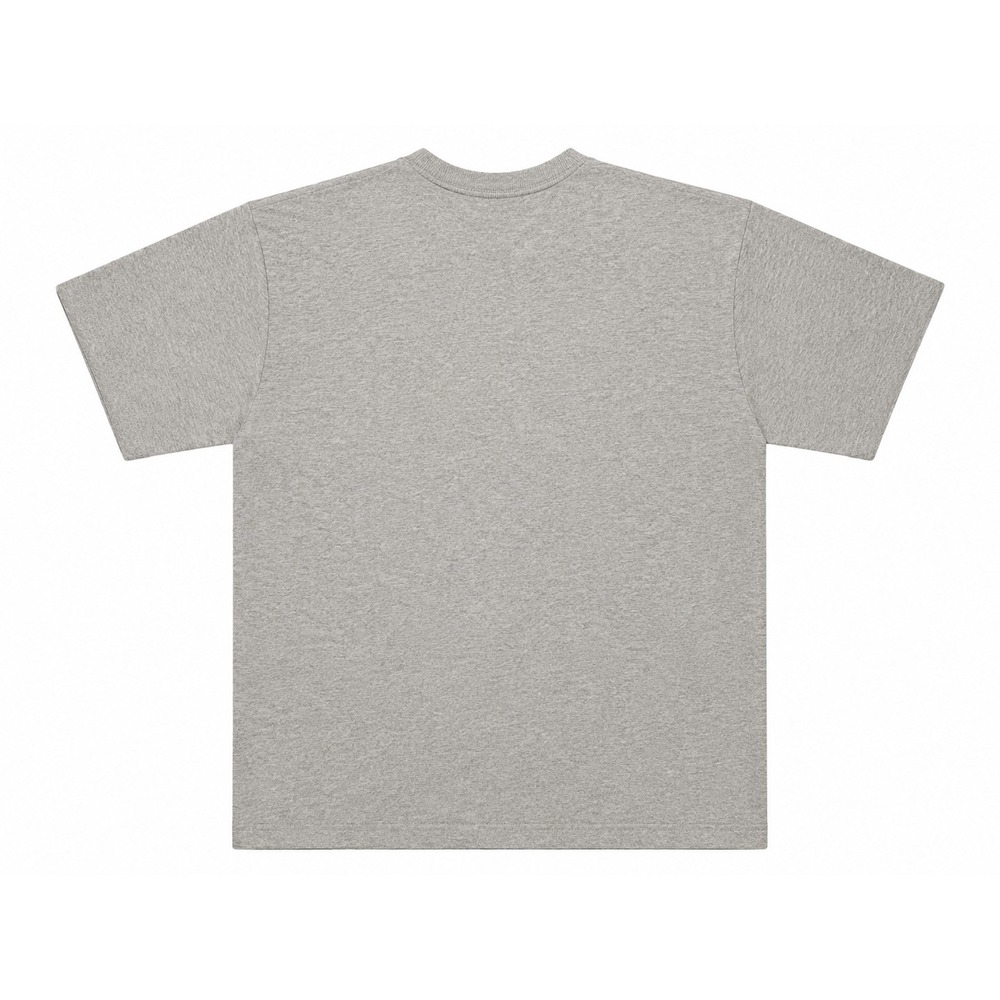 Vintage Tommy Hilfiger Signature Logo T Shirt USA Made XL 90s Gray Cotton Tee - Picture 2 of 5